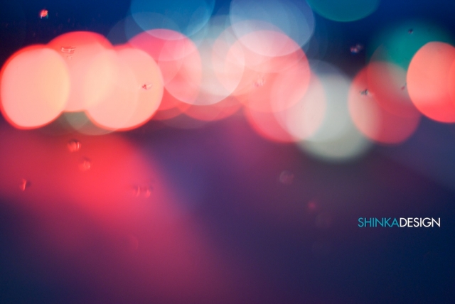 Purple bokeh